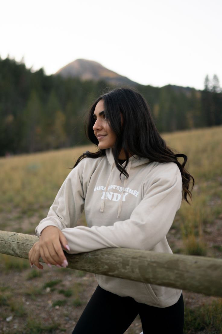 indy brand logo hoodie in sand Be Soft, Great Outdoors, Unisex Style, Outdoor Adventure, Senior Pictures, The Great Outdoors, Unisex Fashion, Nature Inspiration, Graphic Sweatshirt