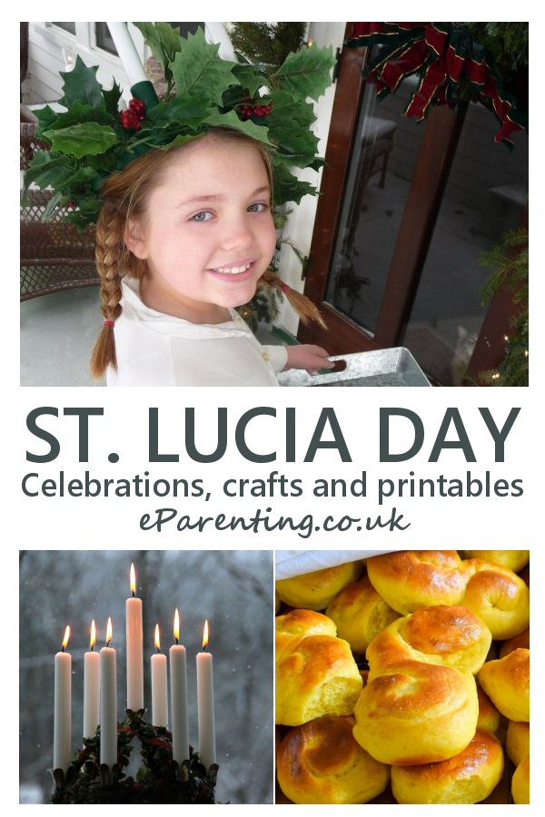 st lucia day celebrations, crafts and printables