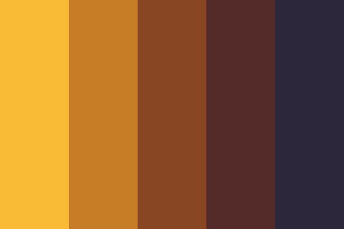 an orange, brown and black color scheme with vertical lines in the middle that are parallel to each other