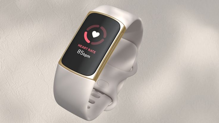 an image of a smart watch with heart rate displayed on the wristband that's attached to it