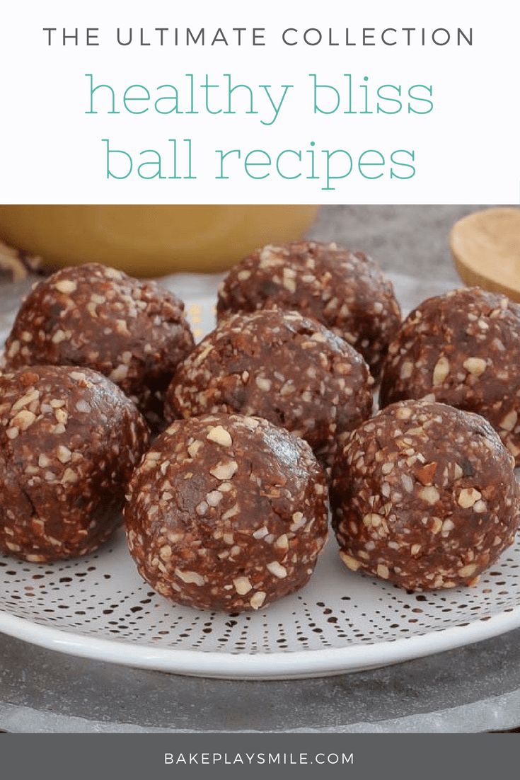 the ultimate collection of healthy bliss ball recipes