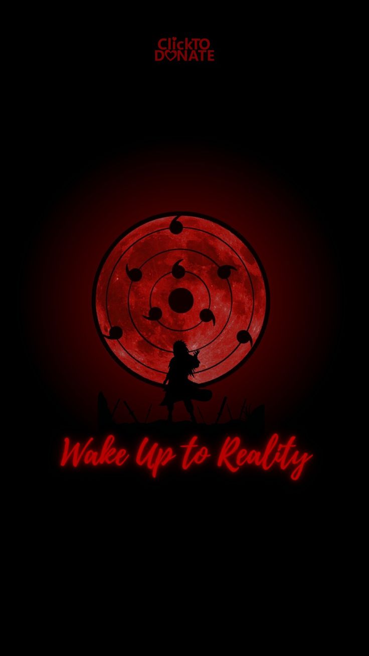 a poster with the words wake up to reality