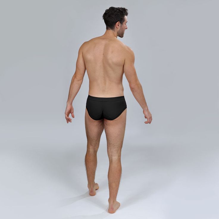 Want to liberate your legs? Look no further! As a brand best-seller, the TBô Brief is sure to become your standard-issue undies. The TBô Brief is made from soft, weightless Bamboo Viscose fabric, and the brief cut is perfect for giving your legs more breathing room without sacrificing pouch support. You can’t go wrong with this classic.MaterialSilk-like Bamboo Viscose fabric that keeps you cool while reducing odor95% Bamboo Viscose, 5% SpandexDetailsBrief cut to give your legs more freedom and s Black Training Brief Bottoms, Black Training Briefs, Supportive Breathable Black Bottoms, Moisture-wicking Training Brief Bottoms, Black Compression Anti-odor Bottoms, Black Compression Bottoms With Anti-odor, Supportive Black Breathable Bottoms, Mens Pouch, Thrift Haul