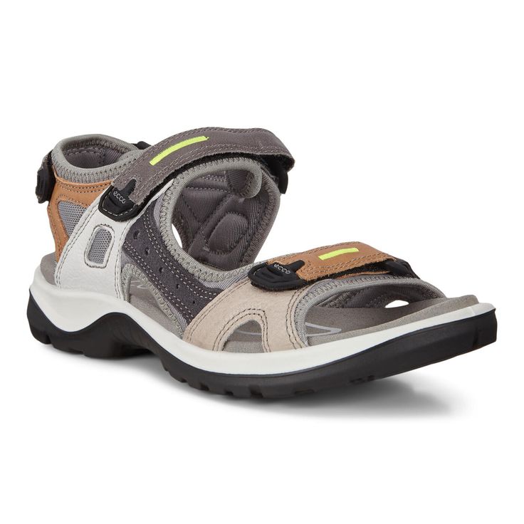 ECCO® Women's Offroad Sandals | Hiking | ECCO® Shoes Spring Open Toe Hiking Sandals, Cushioned Open Toe Sandals For Outdoor Activities, Functional Leather Sport Sandals With Open Toe, Functional Leather Open Toe Sport Sandals, Functional Spring Sandals, Cushioned Footbed Hiking Sandals For Spring, Cushioned Footbed Sandals For Hiking In Spring, Cushioned Sandals For Hiking In Spring, Open Toe Sport Sandals For Outdoor Activities