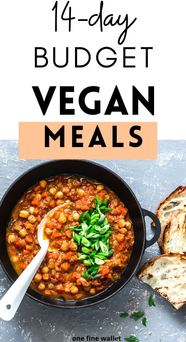 Budget Vegan Meals, Vegan Meal Prep Recipes, Vegan On A Budget, Cheap Vegetarian Meals, Budget Vegan, Cheap Vegan Meals, Recipes On A Budget, Cheap Vegan, Healthy Vegan Dinner