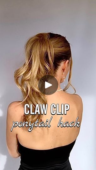 58K views · 23K reactions | Do you agree with me that⤵️
… an elegant ponytail that can be done quickly in the morning is very popular with us ladies!?

This claw clip ponytail is very quickly done, works every time and can be worn every day.

This claw clip gives such beautiful volume and is as light as a feather @doouup 

♦️If you want to pause the video, then go to my account below the highlights „TIPS“ and I’ll show you how to do it.

Have fun trying 🫶🏼
.
.
.
#ponytail #easyhairstyle #clawcliphairstyle #everydayhairstyle #easyhair #elegantponytail | Claudia | Hairstyles | French Fuse · Space Hairstyles French, Claw Clip Ponytail, Long Hair Designs, Easy Bun Hairstyles For Long Hair, Easy Care Hairstyles, Clip Ponytail, Elegant Ponytail, Ponytail Hairstyles Easy, Easy Bun Hairstyles