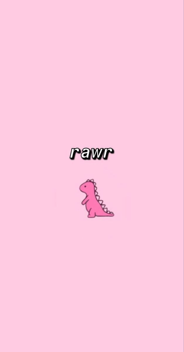 a pink background with the word rawp on it and a dinosaur's foot