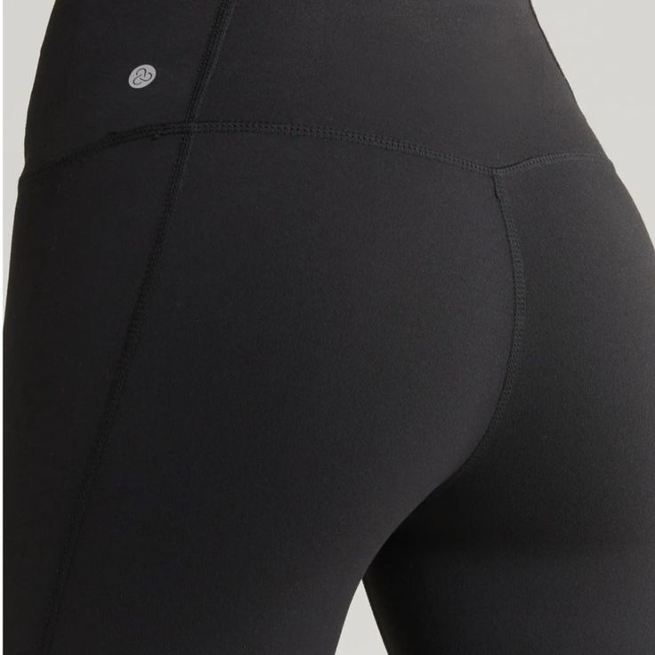 Brand New Offers Welcome Full Length Black Tight Activewear With 5-inch Inseam, Black Stretch Pants With Contoured Waistband, Black Pants With Contoured Waistband And Stretch, Black Fitted Leggings With 5-inch Inseam, Black Pants With Contoured Waistband In Elastane, Black Tight Activewear With Contoured Waistband, Mid-rise Black Pants With Contoured Waistband, Casual Black Yoga Pants With Contoured Waistband, Black Mid-rise Pants With Contoured Waistband