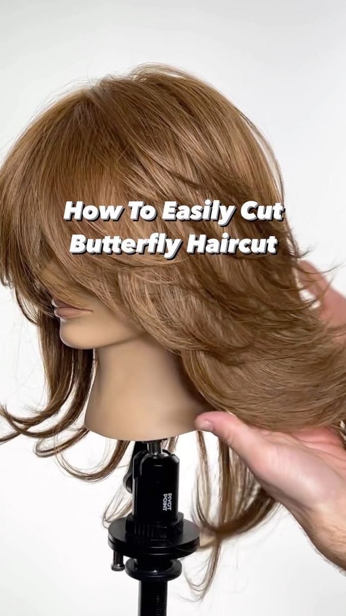 Gilad | Hair Video Education on Reels | Utada · Sanctuary (Ending) Butterfly Layers, Feathered Layers, Butterfly Haircut, Wolfcut Hair Long, Easy Hair Cuts, Long Hairstyle, Haircuts For Wavy Hair, Updos For Medium Length Hair, Midlength Haircuts