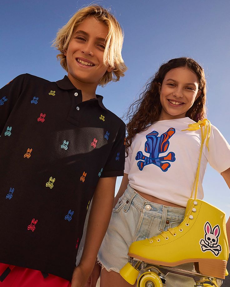 Spun from ultra-soft and breathable Pima cotton, the kids's Bonham allover Bunny piqué polo is brightly punctuated with a multicolor jacquard pattern that will surely enliven casual looks. Also available for MenMade in PeruRegular fitAll over bunnyModel height is 4'10 (approx. 148cm) and is wearing a size medium. New Fathers, Polo Tees, Bunny Print, Sports Shops, Jacquard Pattern, Swimwear Shorts, Kids Black, Cotton Shirts, Swirl Pattern