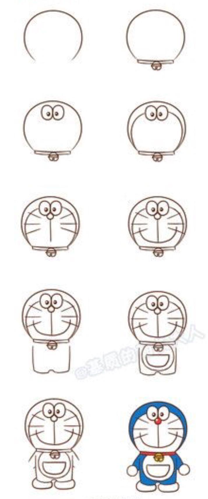 how to draw cartoon characters with different expressions