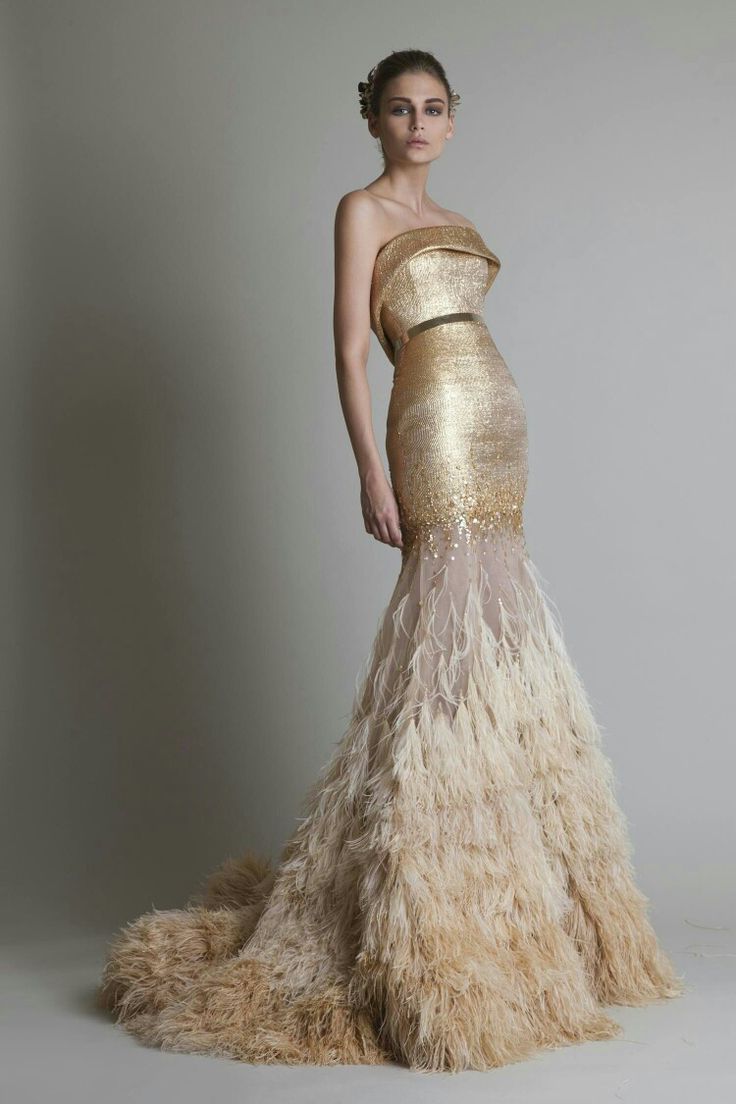 Krikor Jabotian, 2014 Couture, Wedding Dress Sequin, Strapless Prom Dresses, Prom Dresses Gowns, Tadashi Shoji, Colored Wedding Dresses, Couture Gowns, Sergio Rossi