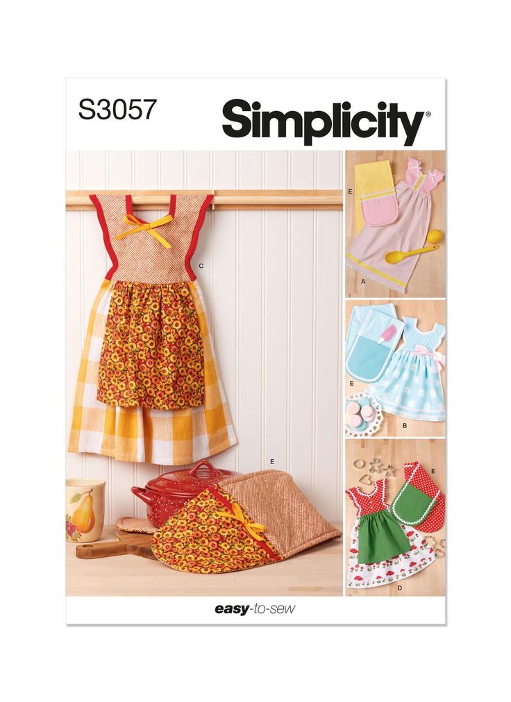 the sewing pattern for this dress is easy to sew