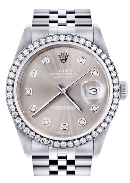 Women's Rolex Watches | Shop Multiple Styles | FrostNYC Custom Rolex, Rolex Datejust 36mm, Mens Rolex, Xo Jewelry, Gold Earrings For Men, Rolex Watches Women, Mens Diamond Bracelet, Rolex Women, Gold Rolex