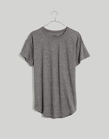 My Shopping Bag Fall Everyday T-shirt With Shirttail Hem, Fall T-shirt With Shirttail Hem For Everyday, Fall Relaxed Fit Scoop Neck T-shirt, Relaxed Fit Scoop Neck T-shirt For Fall, Fall Scoop Neck T-shirt With Relaxed Fit, Soft-washed T-shirt With Shirttail Hem For Casual Wear, Soft-washed T-shirt For Layering In Fall, Fall T-shirt With Shirttail Hem, Hometown Heroes