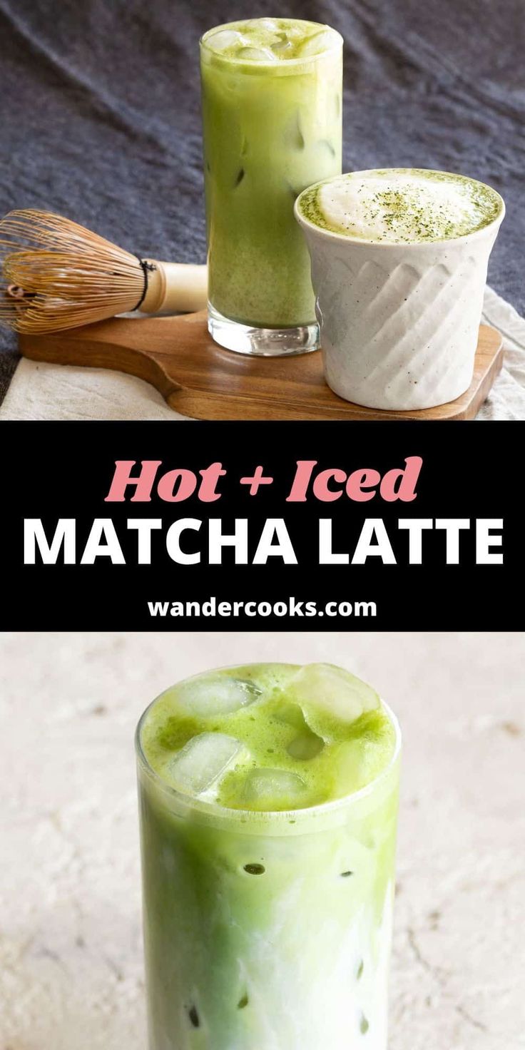 For a delicious energy boost without the coffee jitters, make this quick homemade matcha latte. The perfect balance of sweetness and strength in just 5 mins, served hot or iced. Dirty Matcha Latte, Homemade Matcha Latte, Dirty Matcha, Iced Matcha Latte Recipe, Coffee Jitters, Matcha Tea Recipes, Iced Matcha Green Tea, Matcha Latte Recipe, Iced Matcha Latte