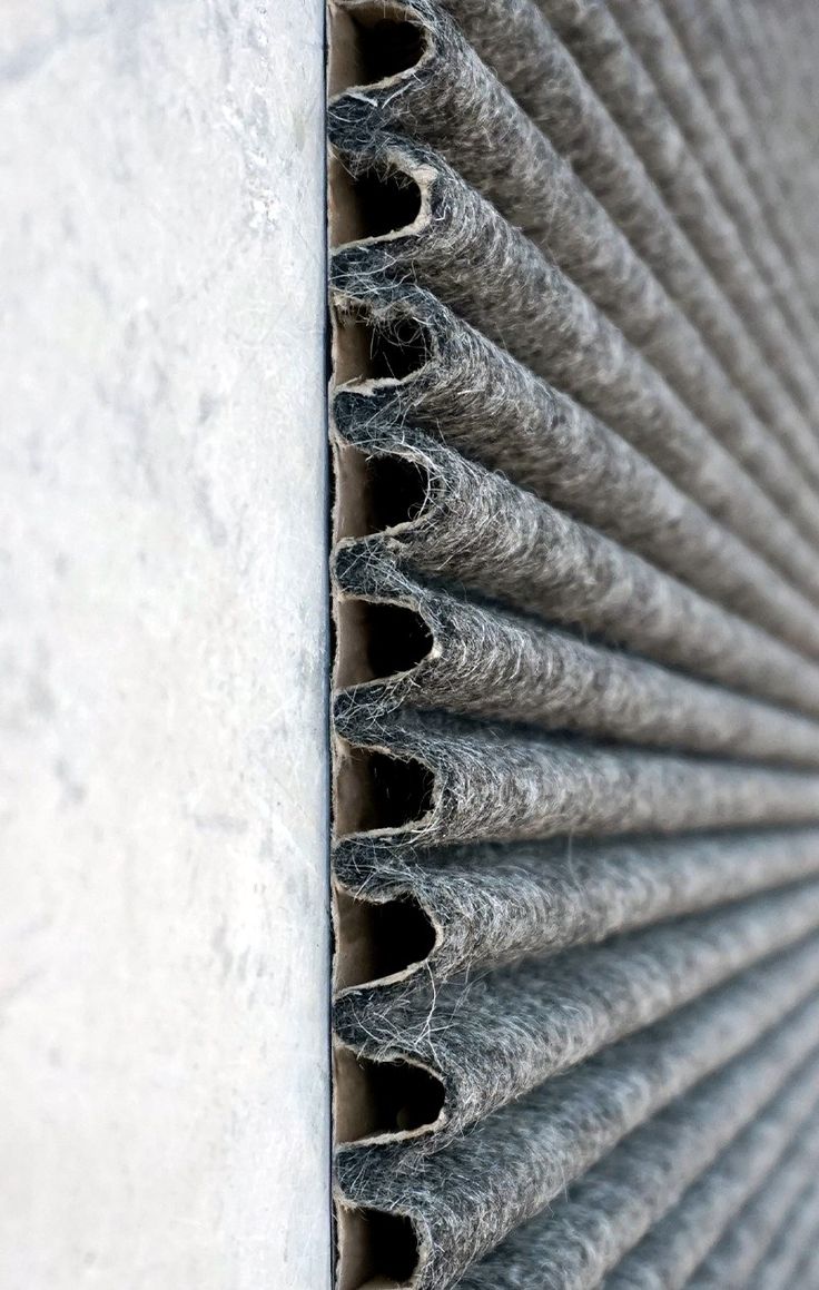 a close up view of the inside of an umbrella