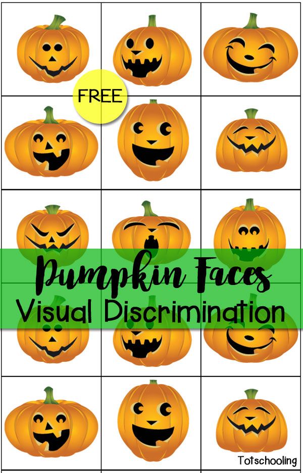 the pumpkin faces visual dissection game