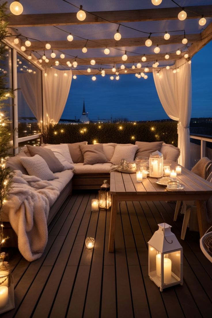 small balcony ideas terrace decor balcony decor ideas outdoor balcony ideas christmas decor ideas christmas fireplace decor ideas christmas decor ideas diy christmas tree ideas home inspo home decor ideas home aesthetic Big Balcony Decor Ideas, Balcony Ideas Big, Unique Balcony Ideas, Big Balcony Decor, Deck Aesthetic, Big Terrace Ideas, Upstairs Patio Ideas Balconies, Big Balcony Ideas Terraces, Cozy Terrace Ideas