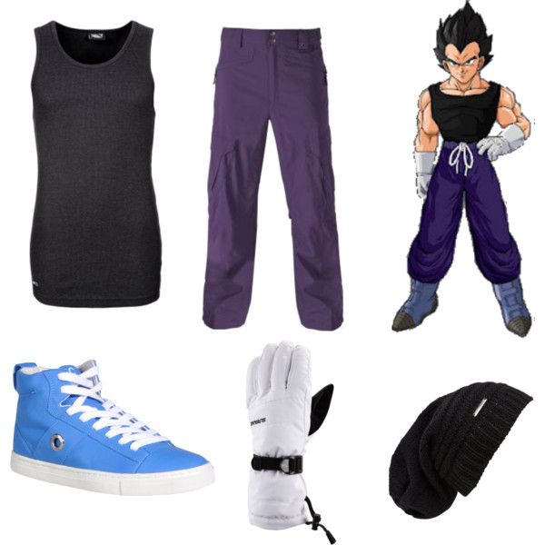 "Vegeta Mens" by soundofinevitability on Polyvore Vegeta Casual Clothes, Vegeta Motivation, Vegeta Costume, Vegeta Cosplay, Fighter Outfit, Anime Fits, Goku Characters, Dbz Cosplay, Anime Cosplay Ideas