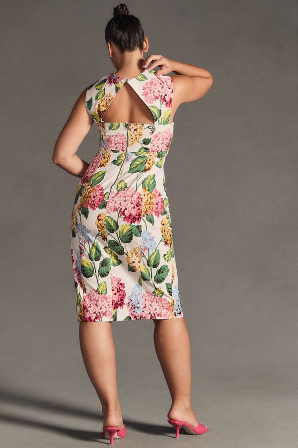 Rent Floral Printed Cutout Midi Dress from Nuuly. Pick 6 items for $98/month. Free shipping + returns. Elegant Multicolor Midi Floral Dress, Elegant Multicolor Floral Evening Dress, Elegant Multicolor Floral Dress For Evening, Chic Sheath Dress With Floral Print, Elegant Sheath Midi Dress With Floral Print, Elegant Multicolor Floral Dress, Floral Print Sheath Cocktail Dresses, Floral Print Sheath Dress For Garden Party, Floral Print Sheath Midi Dress For Garden Party