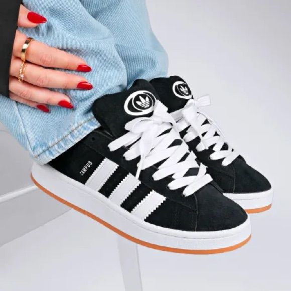 Brand New Big Kids Size+1.5=Womens Size Adidas Shoes Campus 00, Addidas Shoes Campus 00s, Adidas Shoes Campus, Womens Adidas Sneakers, Adidas Gazelle Black, Adidas Campus Shoes, Campus Shoes, Adidas Gazelles, Adidas Originals Shoes