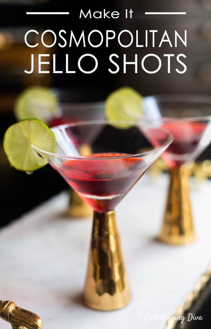 Cosmopolitan Jello Shots | Christmas Jello Shots Easy Jello Shots, Making Jello Shots, Champagne Jello Shots, Best Jello Shots, Jello Shots Recipe, Jello Shots Vodka, Jello Shot Cups, How To Make Jello, Cranberry Jello