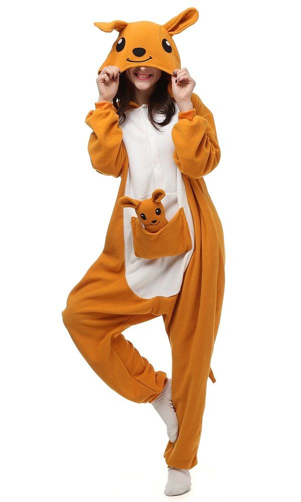 PRICES MAY VARY. Unisex-adult onesie pajamas, button closure, easy to put on and take off, unique and convenient Comfortable ultra-soft plush material that are soft to touch and keep you warm Multifunctional jumpsuit, suitable for Party, Halloween, Christmas, carnival, cosplay costume, pajamas, homewear, birthday, loungewear, New year, etc. Special animal cartoon design and vivid image makes you stylish and adorable. Perfect gift for your family and friends. Size: S for 146cm-159cm (57"-62") hei Pyjamas Onesie, Adult Onesie Pajamas, Pajama Costume, Onesie Costumes, Animal Onesie, Animal Pajamas, Halloween Onesie, One Piece Cosplay, Onesie Pajamas