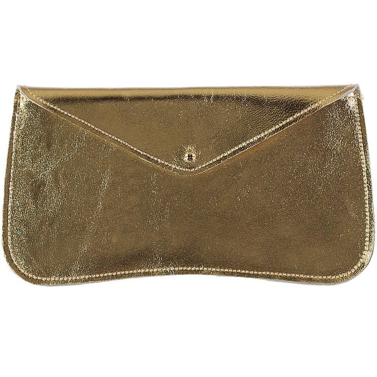 Handmade leather wallet made from firm leather with a soft leather lining, giving it a luxurious feel. This wallet is designed to fit notes, credit cards, coins and keys.  Dimensions: approx w20cm, h10cm Fastening: sam brown Gold Clutch Coin Purse For Everyday Use, Gold Wallets With Card Slots For Formal Occasions, Gold Leather Evening Bag Gift, Gold Leather Evening Bag As Gift, Gold Leather Evening Bag For Gift, Gold Wallets For Formal Occasions, Classic Gold Coin Purse For Everyday Use, Evening Clutch With Card Slots In Pouch Shape, Gold Leather Wallet For Evening