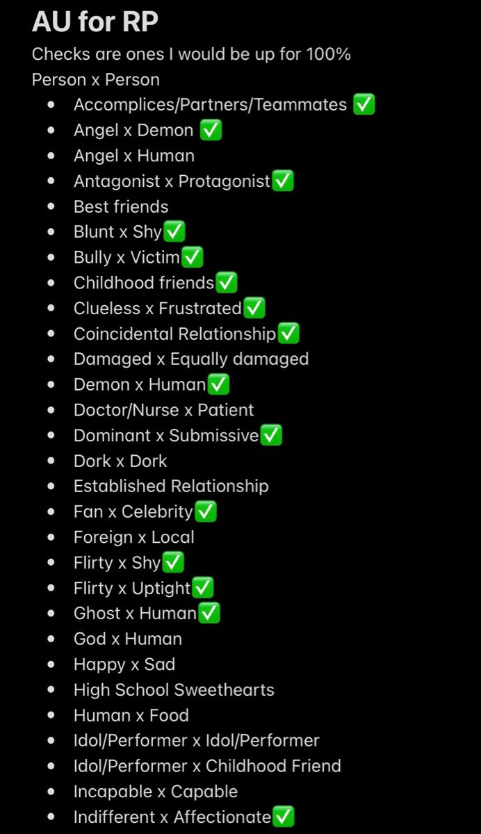 an image of a list with the names of different people in green and black colors