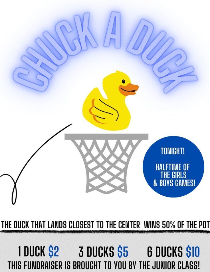 a poster with a rubber ducky on it's back and the words chuck a dummy above it