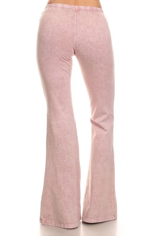 So Amazing! Looks like mineral jeans, but feels like leggings, has elastic waist. Each item is hand-dyed, should expect variations. American made Cotton/Spandex 93/7 Jersey. Great Resort Wear! Stay Sexy! Trendy Acid Wash Soft-washed Bottoms, Fall Acid Wash Relaxed Fit Pants, Comfortable Pink Fall Bottoms, Comfortable Pink Bottoms For Fall, Acid Wash Relaxed Fit Pants For Fall, Stretch Acid Wash Jeans For Fall, Fall Stretch Washed Bottoms, Trendy Stretch Washed Bottoms, Stretch Washed Bottoms For Fall