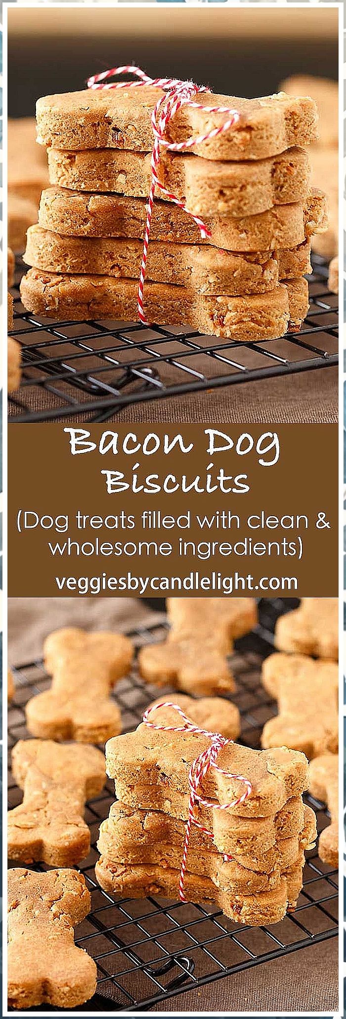 Dog Food - 23 Homemade Dog Food Recipes Your Pup Will Absolutely Love Bacon Dog Treats, Homemade Dog Cookies, Bacon Dog, Pet Treats Recipes, Dog Treats Homemade Easy, Easy Dog Treat Recipes, Dog Biscuit Recipes, Easy Dog Treats, Healthy Dog Treats Homemade