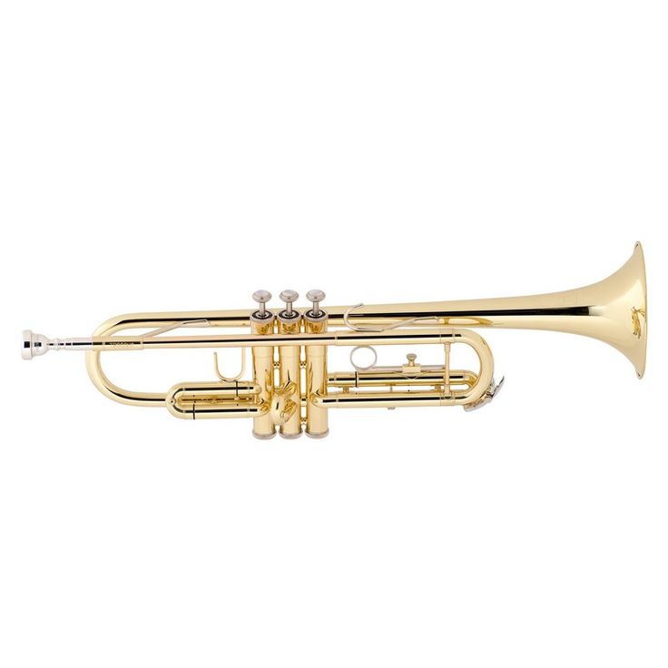 an image of a trumpet on a white background