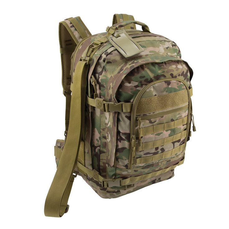 a large backpack with straps on it