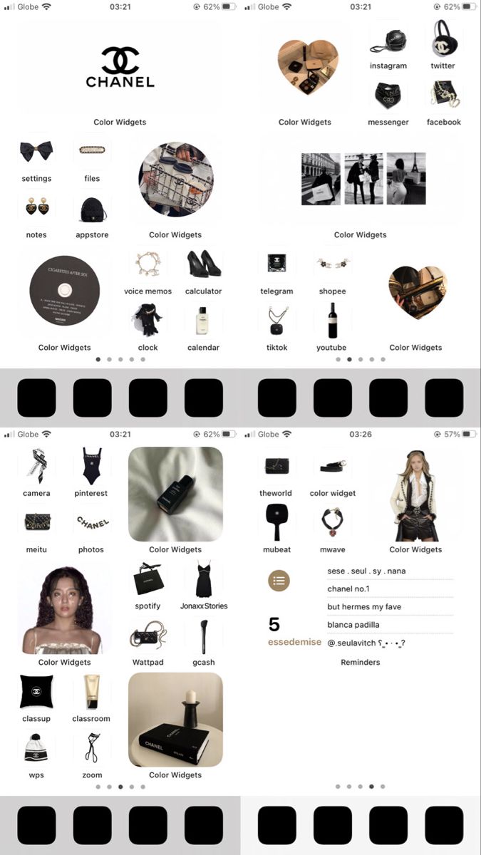 an info sheet with many different types of items on it, including shoes and accessories