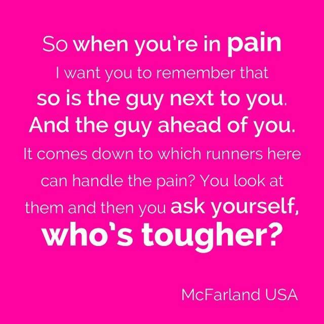 McFarland quote Cross Country Motivation, Cross Country Quotes, Track Aesthetic, Xc Skiing, Xc Running, Running Half Marathons, Track Quotes, Running Motivation Quotes, Marathon Motivation