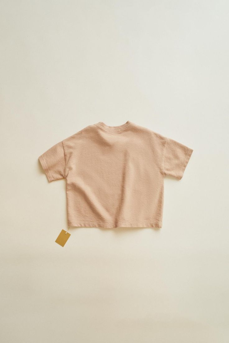 TIMELESZ - HEAVY JERSEY T-SHIRT - Beige-pink | ZARA United States Affordable Basic Zara T-shirt, Pink Cotton Zara Shirt, Zara Pink Casual T-shirt, Affordable Pink Zara T-shirt, Trendy Zara Cotton T-shirt, Crochet Coat, Blazer Dress, T-shirt Polos, Jean Shirts