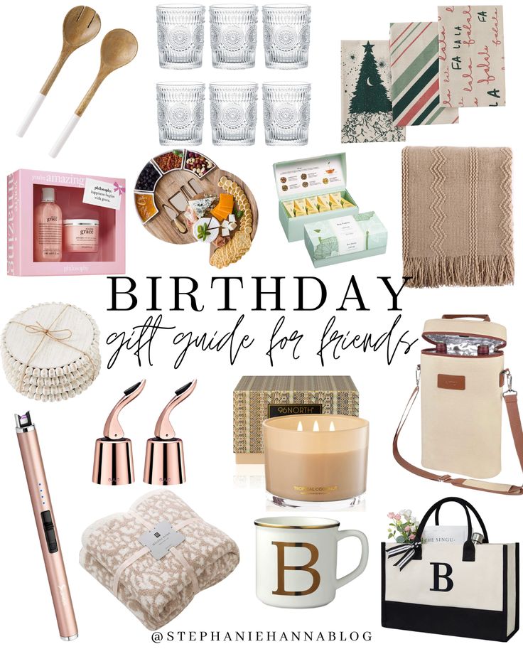 the birthday gift guide for friends