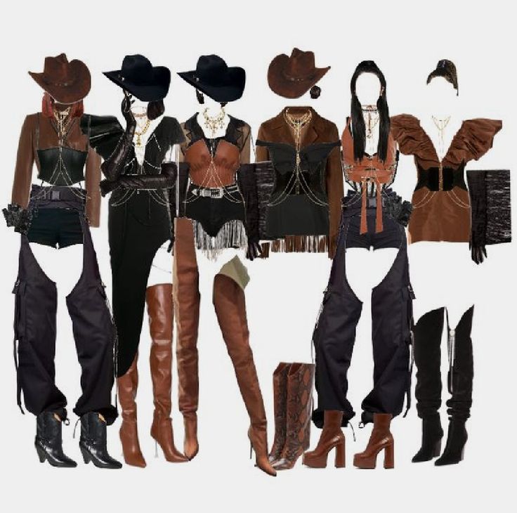 Cowboy Outfit Ideas, Cowgirl Halloween, Chain Logo, Ateez Concert, Cowgirl Style Outfits, Kpop Shifting, Cowboy Costume, Kpop Concert Outfit, Preformance Outfits