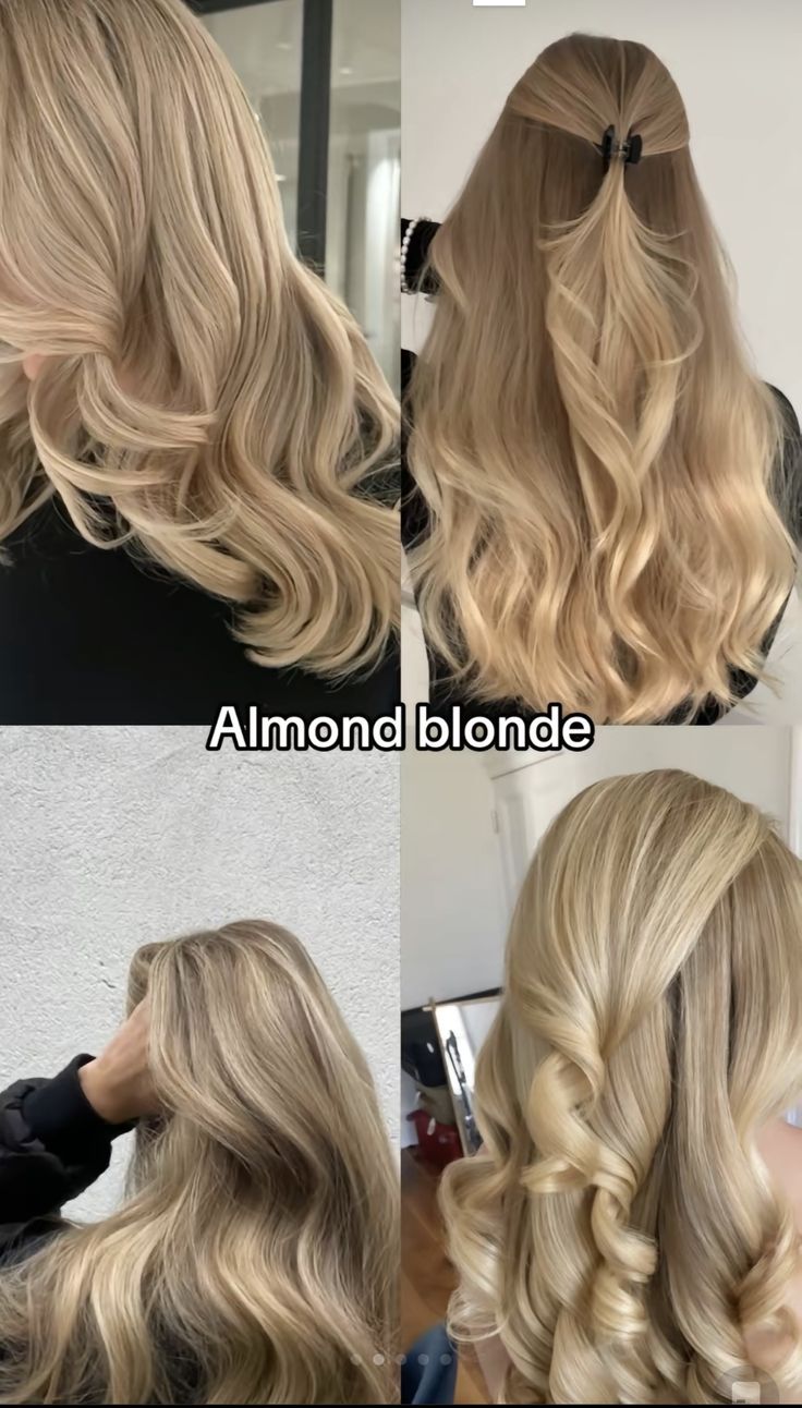 Aurora Blonde Hair, Old Money Strawberry Blonde Hair, Hair Color For Rosy Skin, Blonde Hair Color For Olive Skin Tone, Sandy Blonde With Highlights, Buttermilk Blonde Hair, Blonde For Winter Skin Tone, Teddy Blonde Hair Color, Different Types Of Blondes