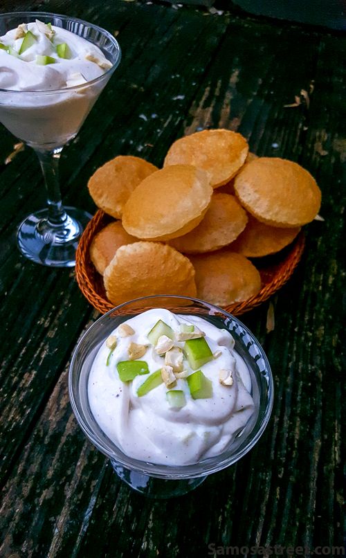 Shrikhand Puri Shrikhand Puri, Cinnamon Powder, Samosa, Game Day Food, Whole Wheat Flour, Dinner Menu, Flatbread, Deep Fried, Rolling Pin