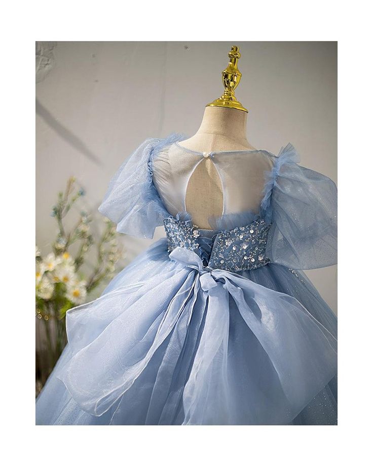 Get 10% off now! Buy princess blue ballgown girls prom dress with bling sequins at cheap price online. Free stable shipping and pro custom service since 2009. Blue Ballgown, Orange Prom Dresses, Mermaid Prom Dresses Lace, High Low Prom Dresses, Prom Girl Dresses, Prom Dresses Yellow, Purple Prom Dress, White Prom Dress, Prom Dresses Modest