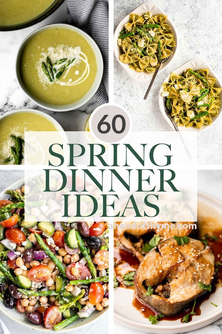 the top ten spring dinner ideas