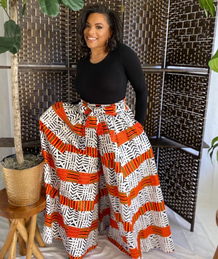 21 Best Palazzo Pants With Plenty Of Leg Room 2022 Palazzo Pants African Print, Pallazo Outfit Palazzo, African Palazzo Pants, Pallazo Outfit, Ankara Palazzo Pants, Wide Palazzo Pants, 2024 Photoshoot, Palazzo Pants Outfit, Pants Trend