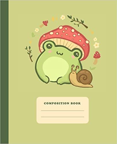 Perfect for jotting down your thoughts, journaling in the nature or using it as a composition notebook. Original cover illustration of a frog wearing a mushroom hat and a friendly snail.
Unique gift idea for kawaii style and cottagecore aesthetic fans. Perfect for teen girls and boys, young adults or any frog lover out there. Cute Frog With Mushroom Hat, Frog With Mushroom Hat, Frog With Mushroom, Kawaii Cottagecore, Book Cover Art Diy, College Ruled Notebook, Frog Theme, Journal For Kids, Mushroom Hat