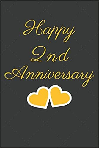 two hearts with the words happy 1st anniversary written in gold on a dark gray background