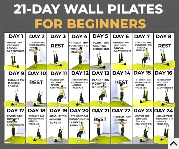 the 21 day wall plates for beginners is shown in this poster, which shows how to