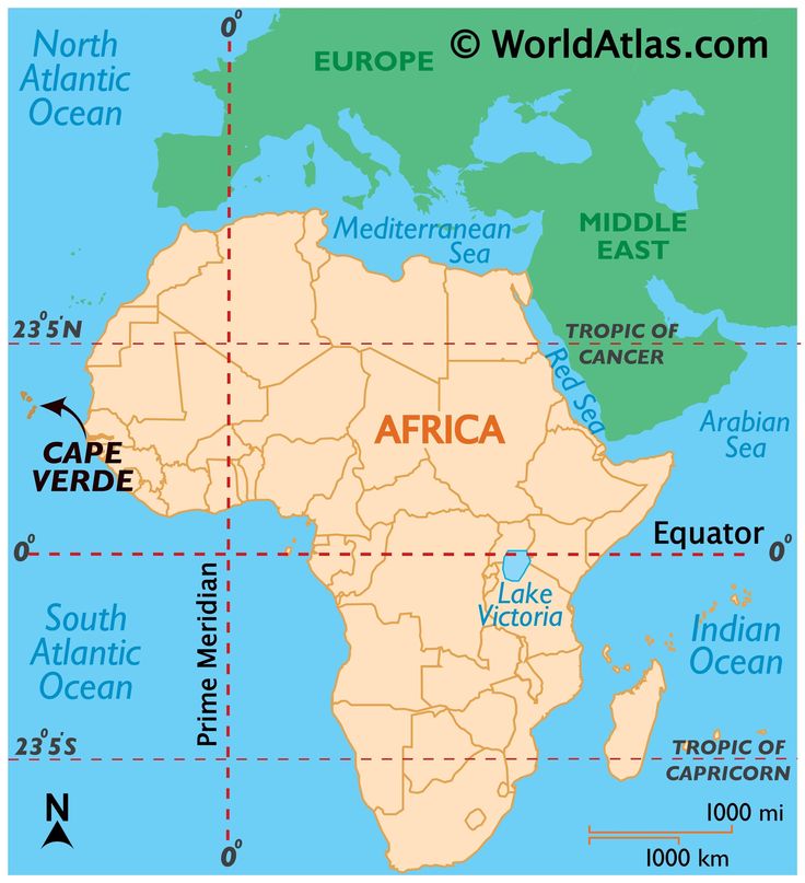 a map of africa with the capital and major cities on it's borders, labeled in red