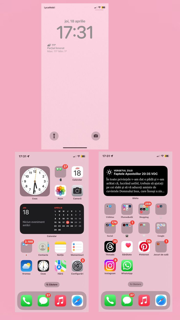 bellas Iphone Aesthetic Home Screen Ideas, Clean Phone Organization, Cute Home Screen Layout, Iphone Organization Homescreen, Iphone Organisation, Iphone Setup, Phone Apps Iphone, Organize Phone Apps, Iphone Ideas